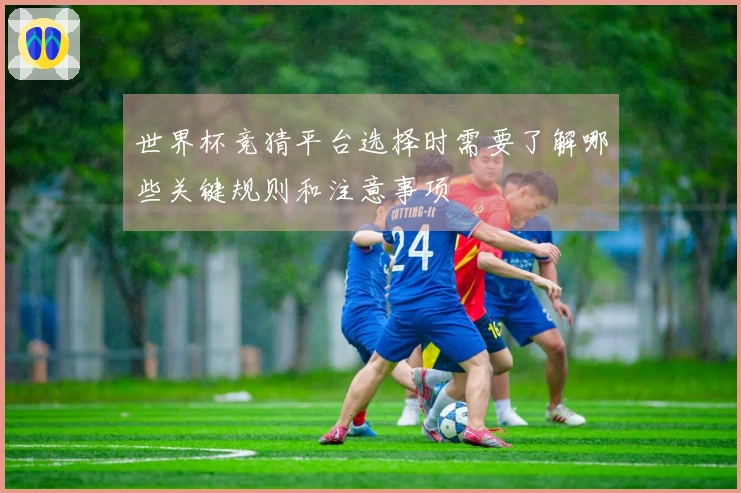 世界杯竞猜平台选择时需要了解哪些关键规则和注意事项
