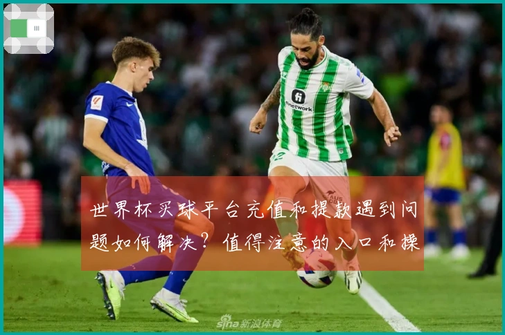 世界杯买球平台充值和提款遇到问题如何解决？值得注意的入口和操作流程