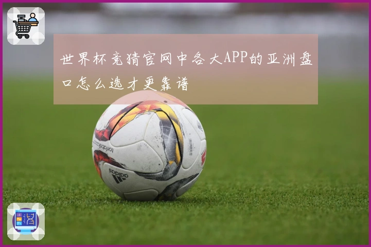 世界杯竞猜官网中各大APP的亚洲盘口怎么选才更靠谱
